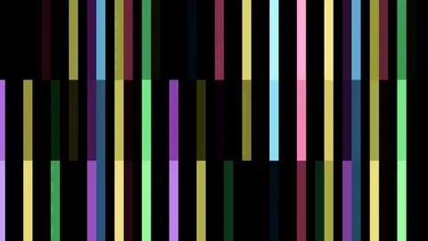 Color bars VJ loop Stock Footage 75968314