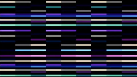 Color bars VJ loop Stock Footage 75968349