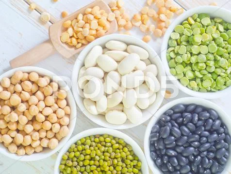 Color beans Stock Photos