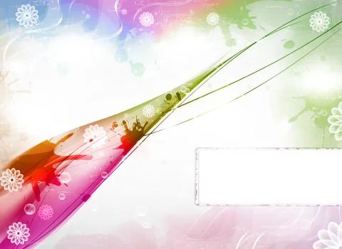 Color Beckground Illustrazione stock