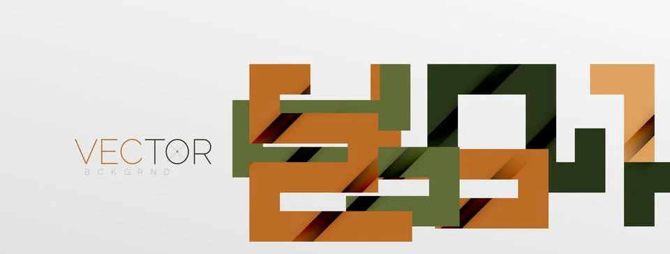 Color bend lines with shadow texture effect. Vector Illustration For Wallpaper Stock Illustration