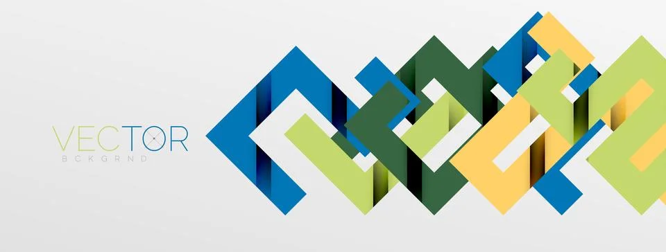 Color bend lines with shadow texture effect. Vector Illustration For Wallpaper Stock Illustration