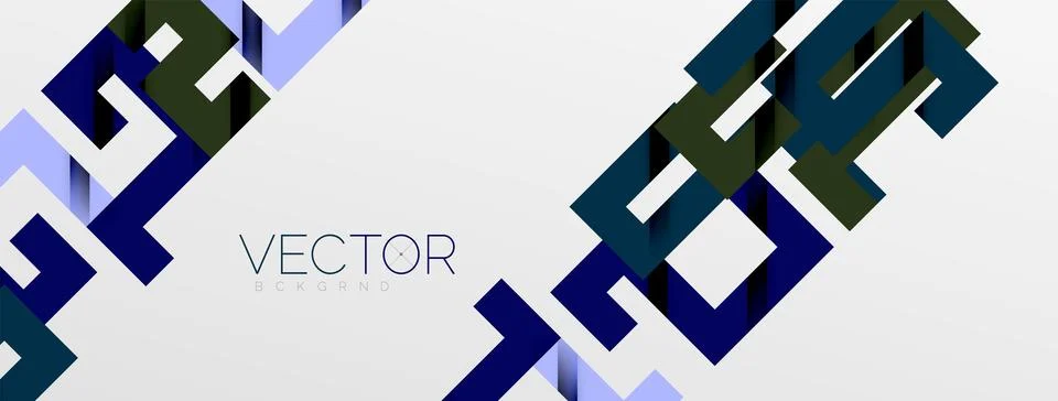 Color bend lines with shadow texture effect. Vector Illustration For Wallpaper Stock Illustration