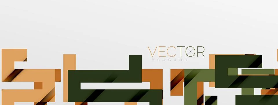 Color bend lines with shadow texture effect. Vector Illustration For Wallpaper Stock Illustration