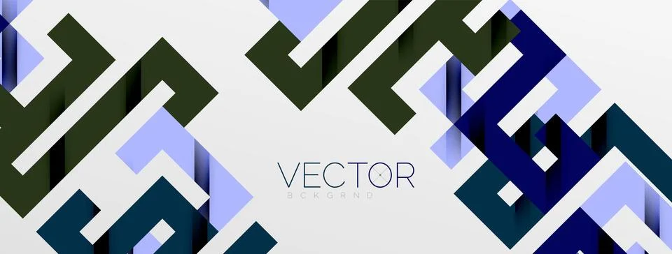 Color bend lines with shadow texture effect. Vector Illustration For Wallpaper Stock Illustration