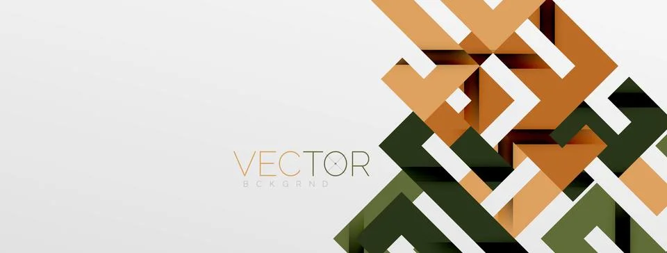 Color bend lines with shadow texture effect. Vector Illustration For Wallpaper Stock Illustration