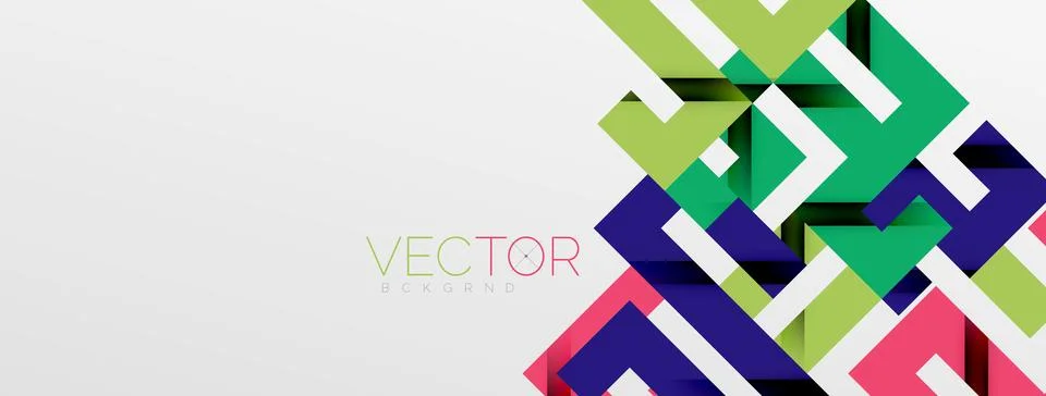 Color bend lines with shadow texture effect. Vector Illustration For Wallpaper Stock Illustration