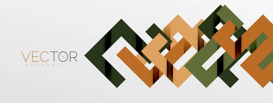 Color bend lines with shadow texture effect. Vector Illustration For Wallpaper Stock Illustration