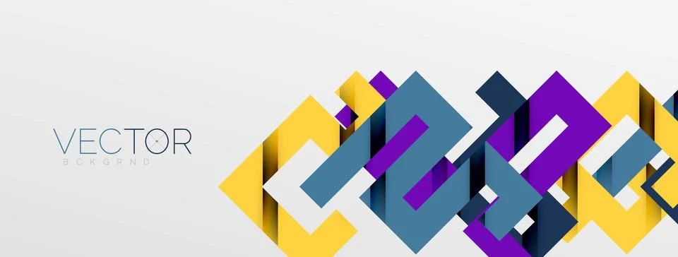 Color bend lines with shadow texture effect. Vector Illustration For Wallpaper Stock Illustration
