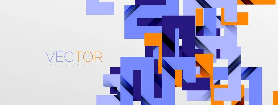 Color bend lines with shadow texture effect. Vector Illustration For Wallpaper Stock Illustration