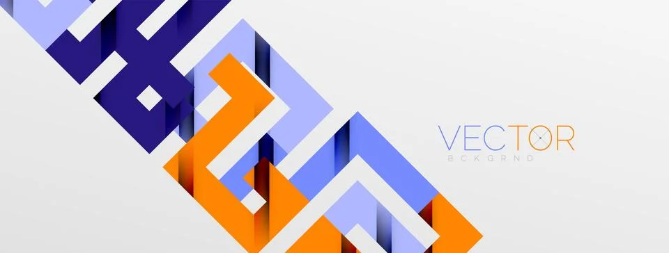 Color bend lines with shadow texture effect. Vector Illustration For Wallpaper Stock Illustration