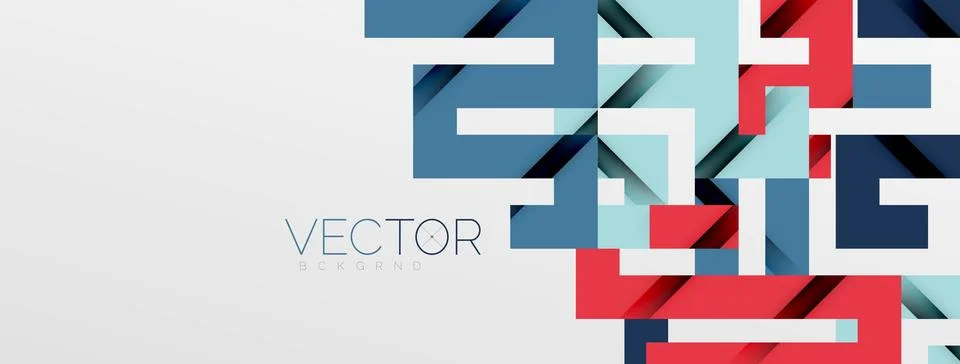Color bend lines with shadow texture effect. Vector Illustration For Wallpaper Stock Illustration