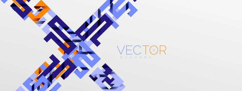 Color bend lines with shadow texture effect. Vector Illustration For Wallpaper Stock Illustration
