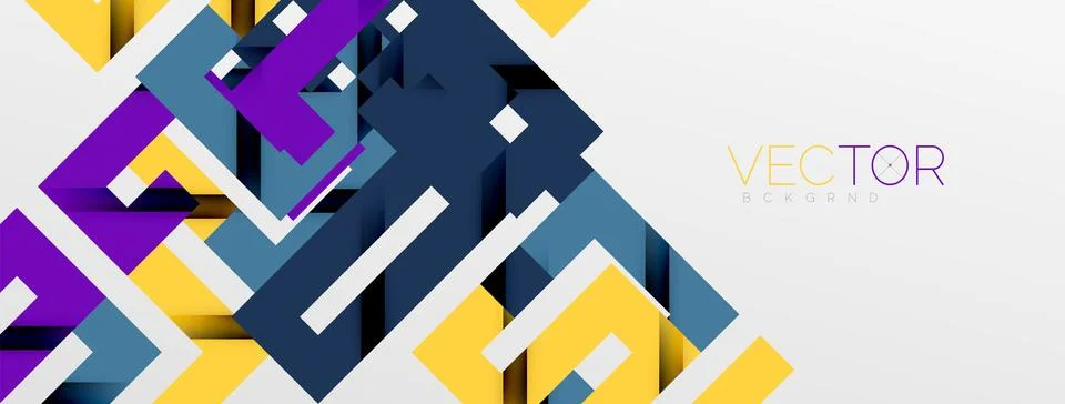 Color bend lines with shadow texture effect. Vector Illustration For Wallpaper Stock Illustration