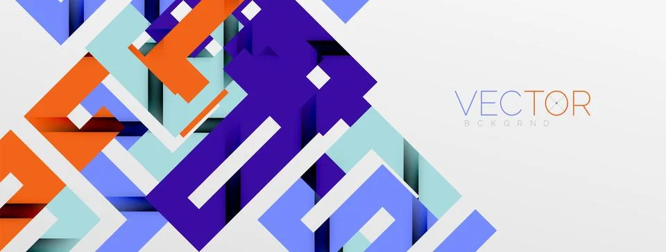 Color bend lines with shadow texture effect. Vector Illustration For Wallpaper Stock Illustration