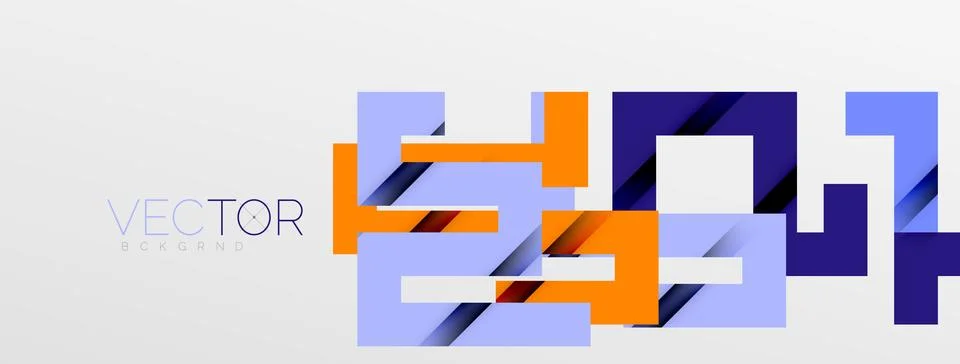 Color bend lines with shadow texture effect. Vector Illustration For Wallpaper Stock Illustration