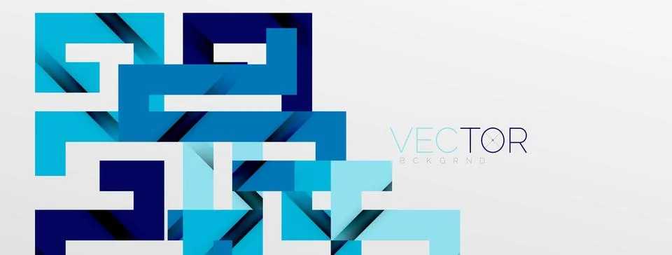 Color bend lines with shadow texture effect. Vector Illustration For Wallpaper Stock Illustration