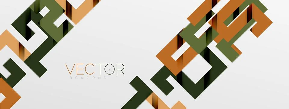 Color bend lines with shadow texture effect. Vector Illustration For Wallpaper Stock Illustration