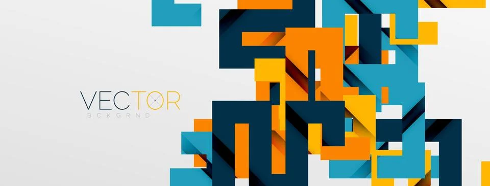 Color bend lines with shadow texture effect. Vector Illustration For Wallpaper Stock Illustration