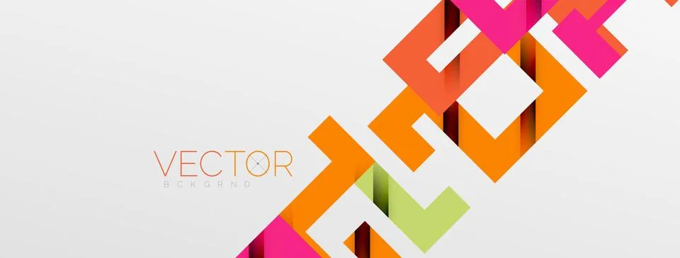 Color bend lines with shadow texture effect. Vector Illustration For Wallpaper Stock Illustration