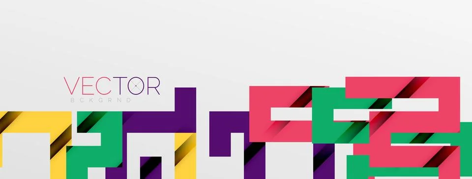 Color bend lines with shadow texture effect. Vector Illustration For Wallpaper Stock Illustration