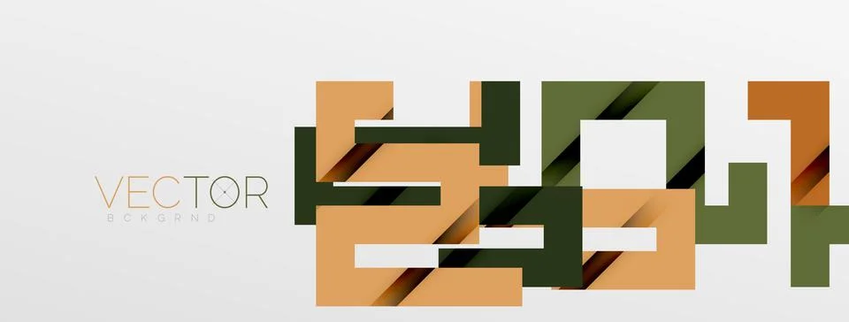 Color bend lines with shadow texture effect. Vector Illustration For Wallpaper Stock Illustration