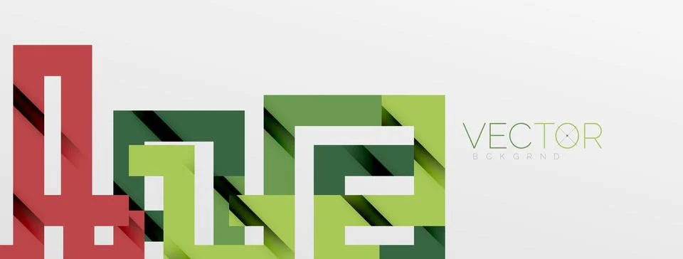 Color bend lines with shadow texture effect. Vector Illustration For Wallpaper Stock Illustration