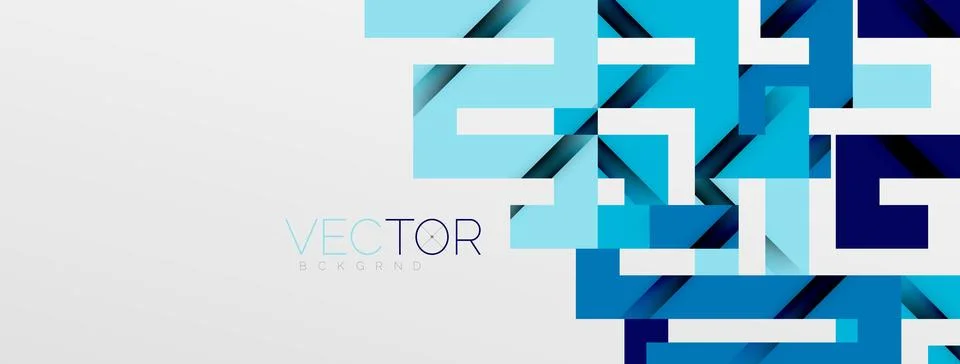 Color bend lines with shadow texture effect. Vector Illustration For Wallpaper Stock Illustration