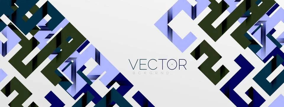 Color bend lines with shadow texture effect. Vector Illustration For Wallpaper Stock Illustration