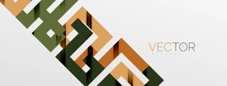 Color bend lines with shadow texture effect. Vector Illustration For Wallpaper Stock Illustration