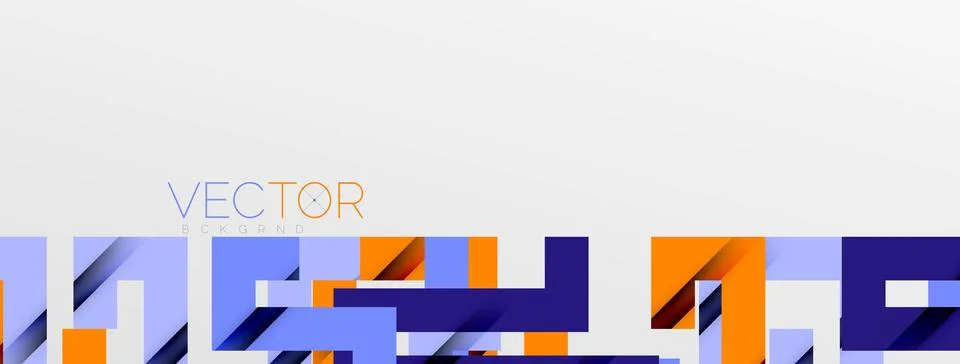 Color bend lines with shadow texture effect. Vector Illustration For Wallpaper Stock Illustration