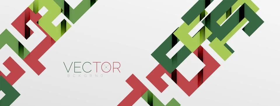 Color bend lines with shadow texture effect. Vector Illustration For Wallpaper Stock Illustration
