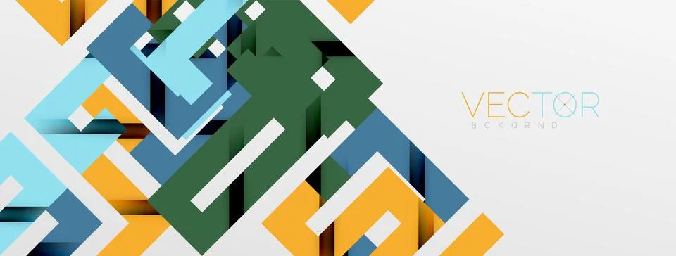 Color bend lines with shadow texture effect. Vector Illustration For Wallpaper Stock Illustration