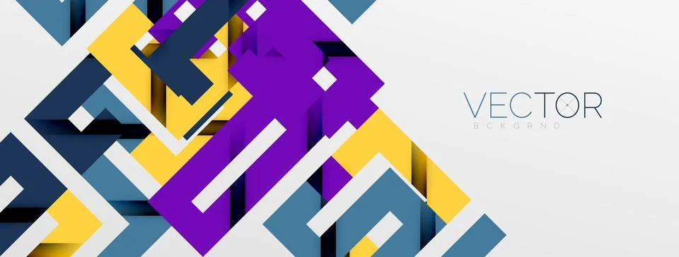 Color bend lines with shadow texture effect. Vector Illustration For Wallpaper Stock Illustration
