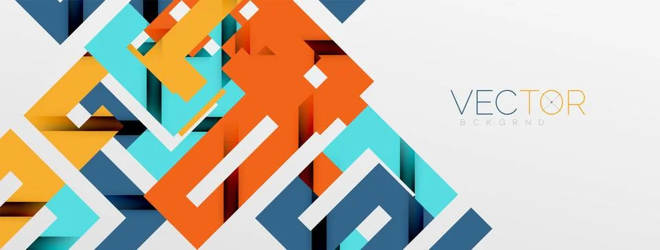 Color bend lines with shadow texture effect. Vector Illustration For Wallpaper Stock Illustration