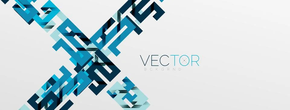 Color bend lines with shadow texture effect. Vector Illustration For Wallpaper Stock Illustration