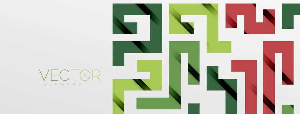 Color bend lines with shadow texture effect. Vector Illustration For Wallpaper Stock Illustration