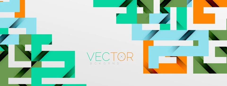 Color bend lines with shadow texture effect. Vector Illustration For Wallpaper Stock Illustration