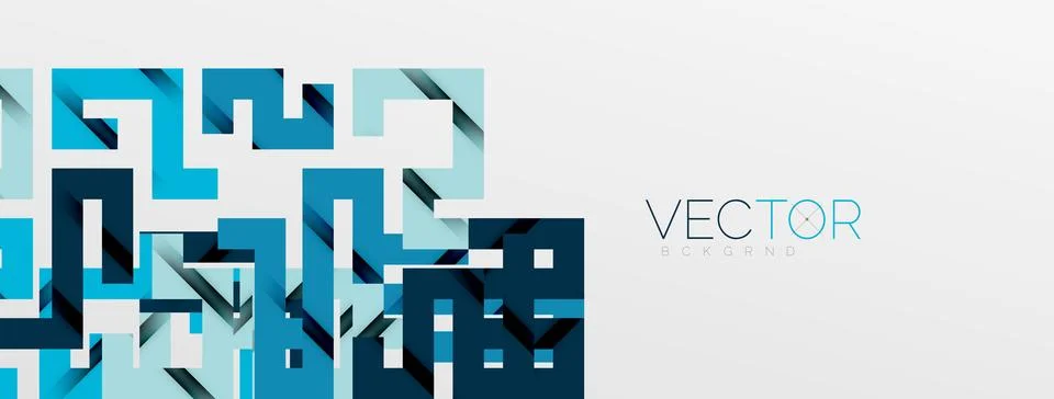 Color bend lines with shadow texture effect. Vector Illustration For Wallpaper Stock Illustration