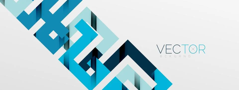 Color bend lines with shadow texture effect. Vector Illustration For Wallpaper Stock Illustration