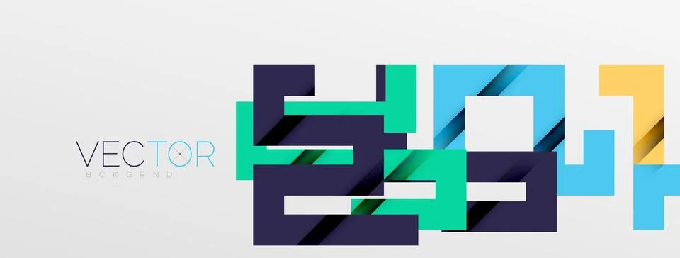 Color bend lines with shadow texture effect. Vector Illustration For Wallpaper Stock Illustration