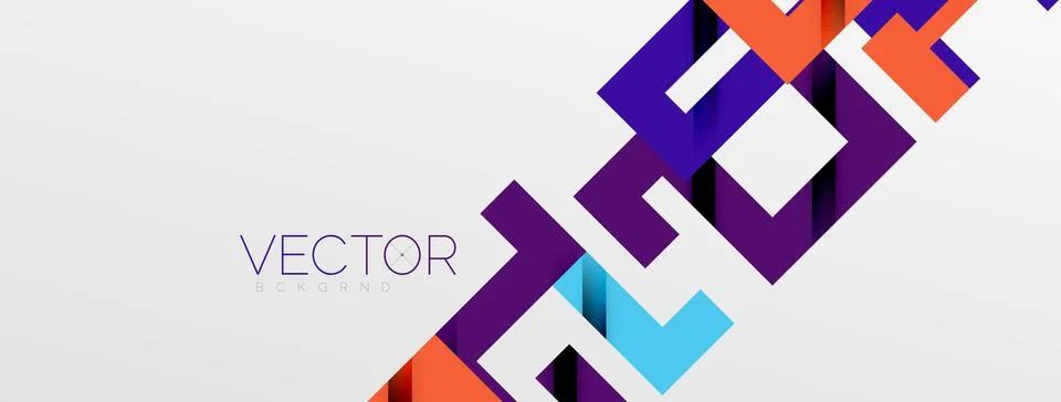 Color bend lines with shadow texture effect. Vector Illustration For Wallpaper Stock Illustration