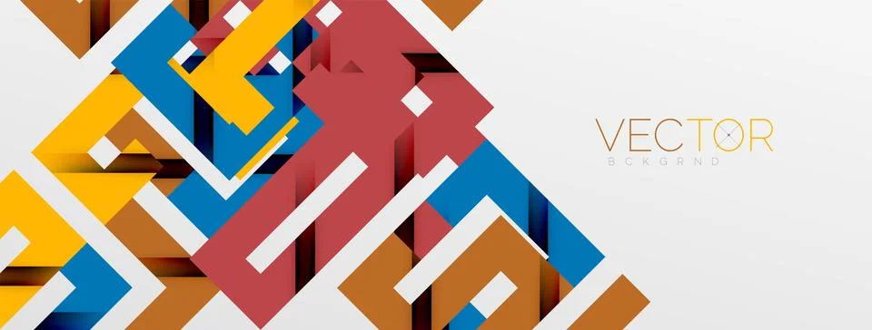 Color bend lines with shadow texture effect. Vector Illustration For Wallpaper Stock Illustration