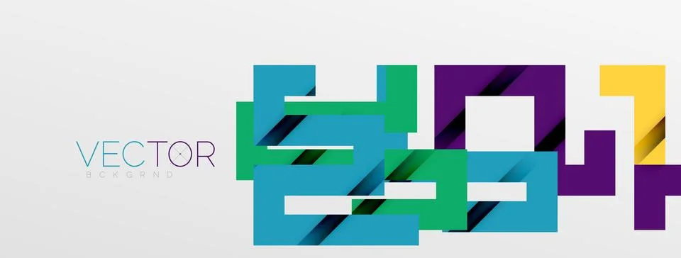 Color bend lines with shadow texture effect. Vector Illustration For Wallpaper Stock Illustration
