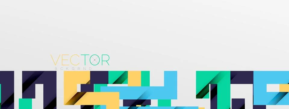 Color bend lines with shadow texture effect. Vector Illustration For Wallpaper Stock Illustration