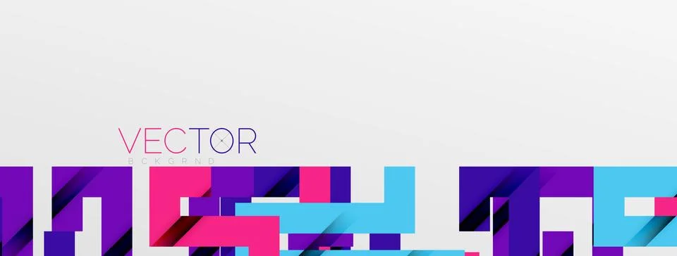 Color bend lines with shadow texture effect. Vector Illustration For Wallpaper Stock Illustration