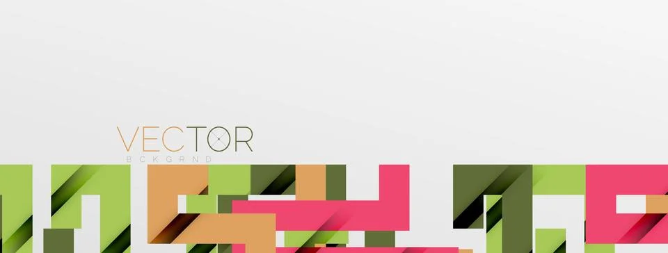 Color bend lines with shadow texture effect. Vector Illustration For Wallpaper Stock Illustration