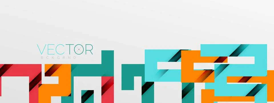 Color bend lines with shadow texture effect. Vector Illustration For Wallpaper Stock Illustration