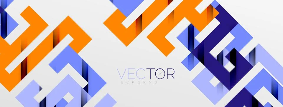 Color bend lines with shadow texture effect. Vector Illustration For Wallpaper Stock Illustration
