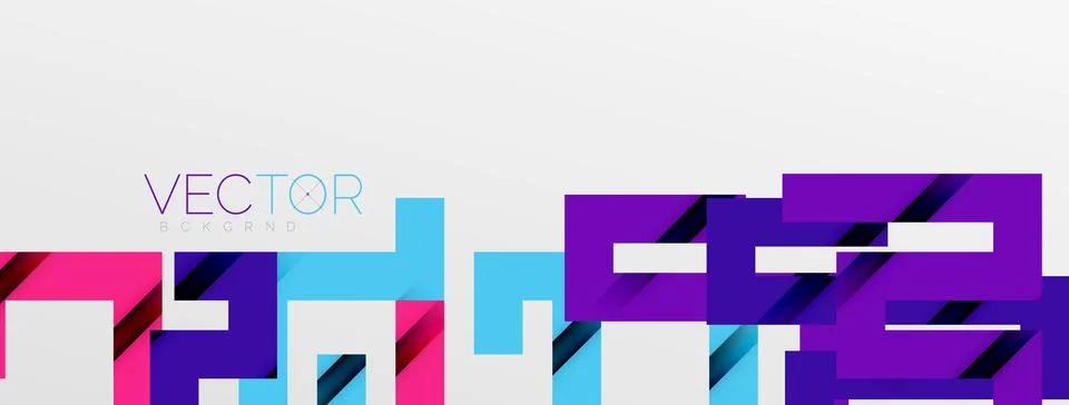 Color bend lines with shadow texture effect. Vector Illustration For Wallpaper Stock Illustration